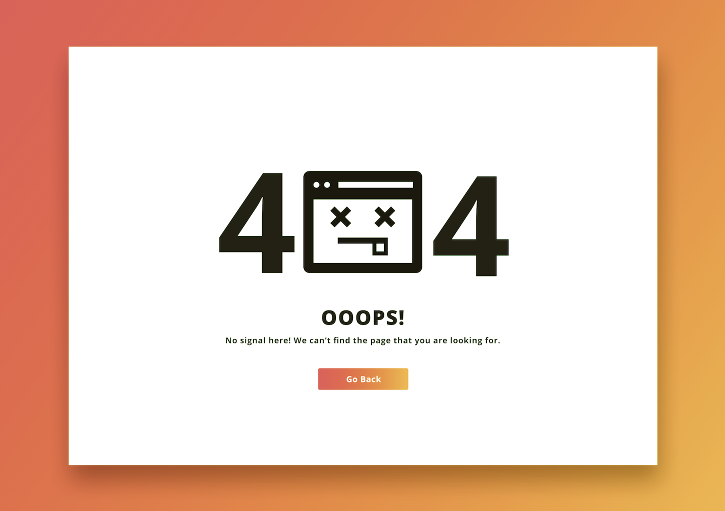 broken links 404 page